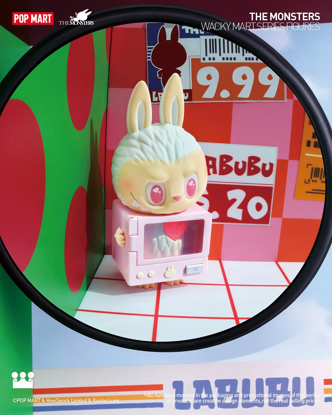 THE MONSTERS Wacky Mart Series Figures — Fluffy Town